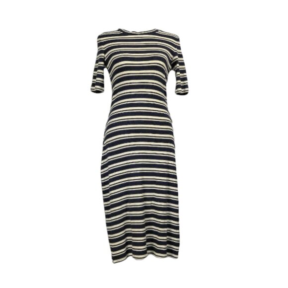 Summersalt Women’s Ribbed Knit Midi Dress Size M – Elbow-Length Sleeves, Stretch - Picture 1 of 10